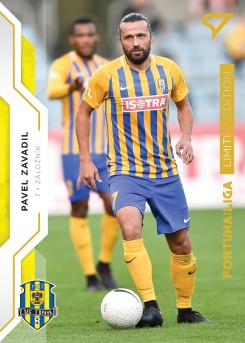 Pavel Zavadil Opava SportZoo FORTUNA:LIGA 2020/21 Gold Limited /99 #213